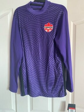 Nike Purple Canada Crest Crewneck Sweater